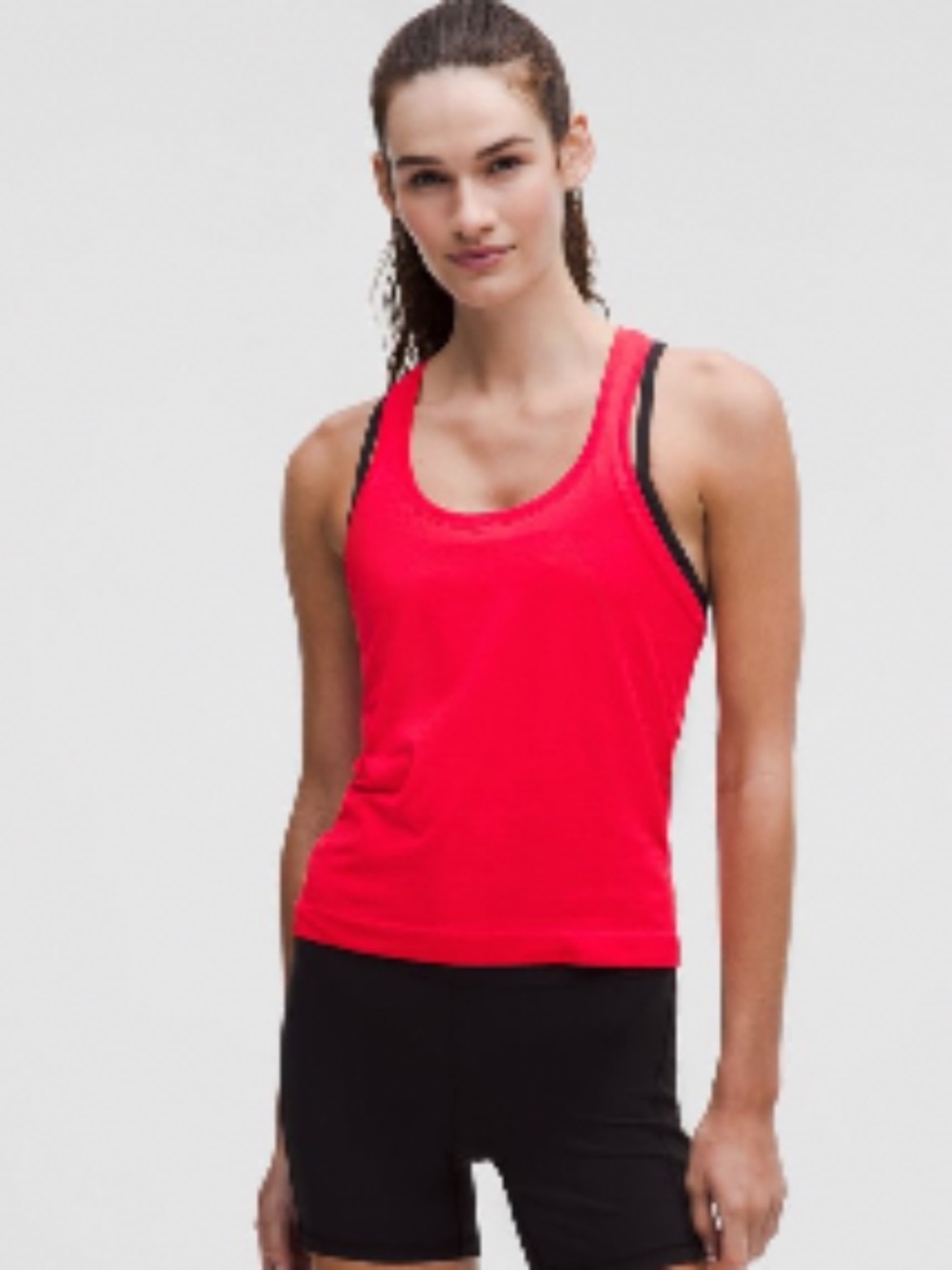 NWT Lululemon Swiftly Tech Scoopneck Tank 2.0 Race Length Red Size 6